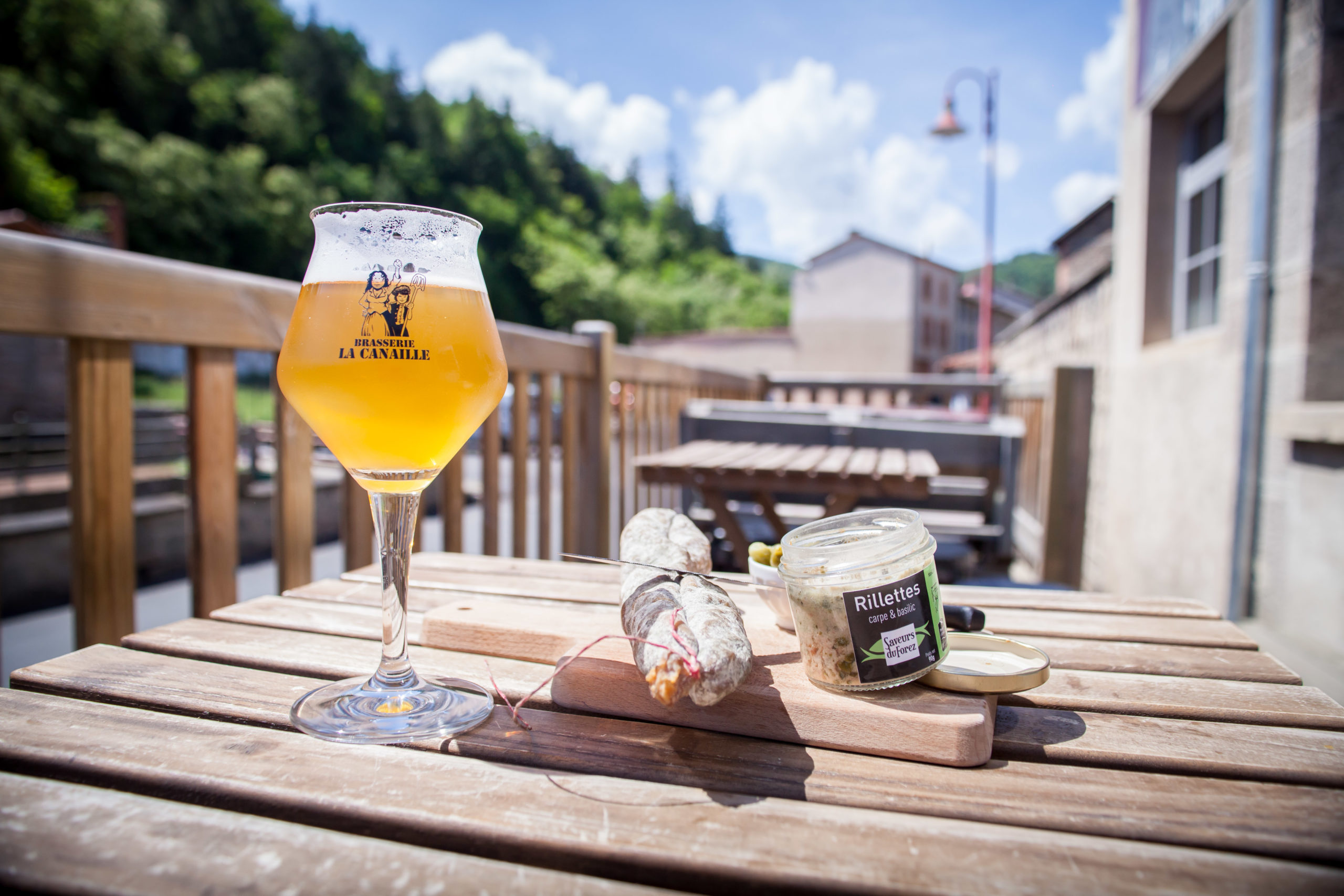 Le bar/boutique Brasserie La Canaille loire 42