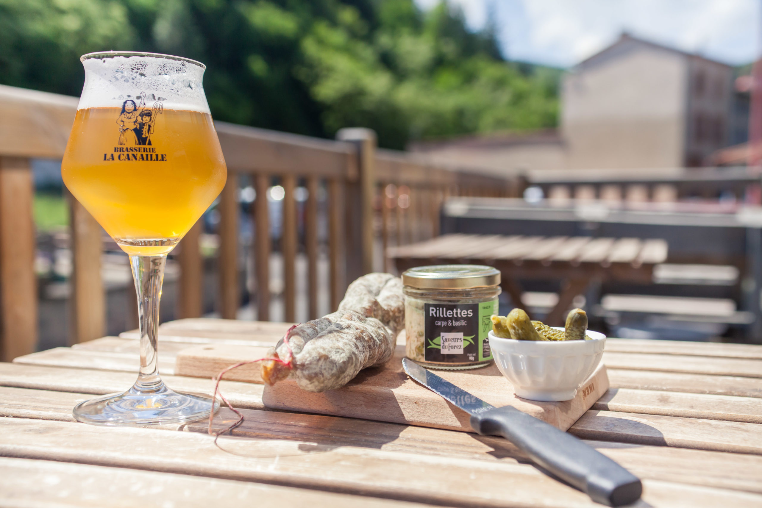 Le bar/boutique Brasserie La Canaille loire 42